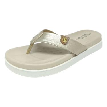 Imagem de Chinelo de Dedo Feminino Papete Flatform Conforto Modare