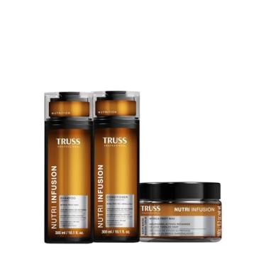 Imagem de Kit Truss Nutri Infusion - Shampoo 300ml + Condicionador 300ml + Máscara 180g