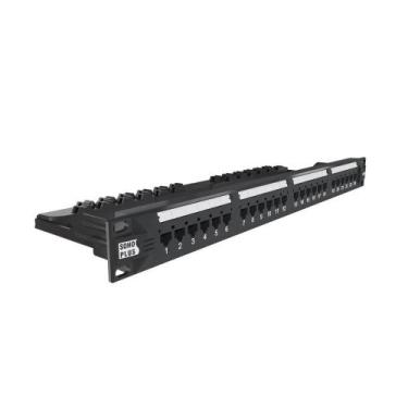 Imagem de Patch Panel Furukawa T568A/B-35050438 Preto 24 Portas