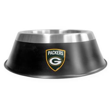 Imagem de Littlearth Tigela NFL Green Bay Packers MVP para animais de estimação - tamanho grande