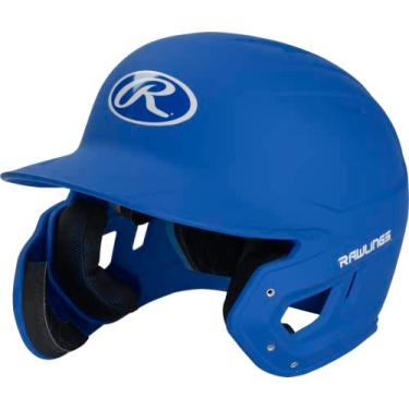Imagem de Rawlings | Capacete de rebatedor com aba de extensão | Batedor para mão esquerda | Senior (17 cm - 19 cm) | Azul royal fosco