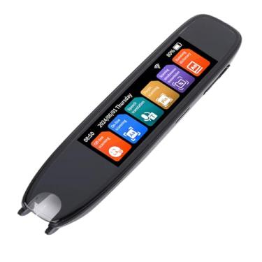 Imagem de Caneta leitor de digitalização, caneta tradutora de 142 idiomas compatível com voz bidirecional tradução offline BT Wire Less OCR leitor de caneta digital scanner dispositivo de texto para fala para