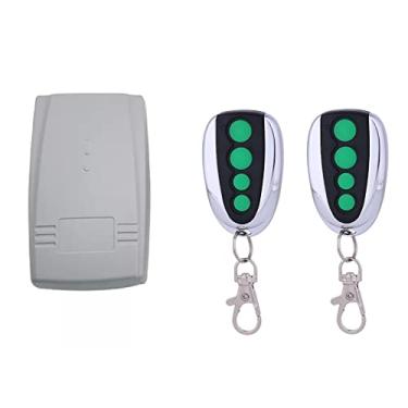 Imagem de Receptor externo universal ERM12 e kit de controle remoto para porta Grage ou abridor automático de portão