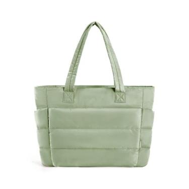 Imagem de Sacola BAGSMART Lightweight Puffy com compartimentos para mulheres