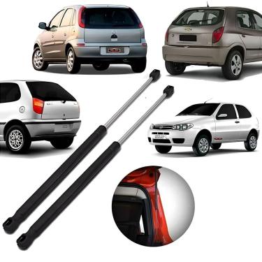 Imagem de Par Amortecedor Porta Malas Tampa Traseira Celta 00/15 Corsa Hatch 95/02 Palio 96/11