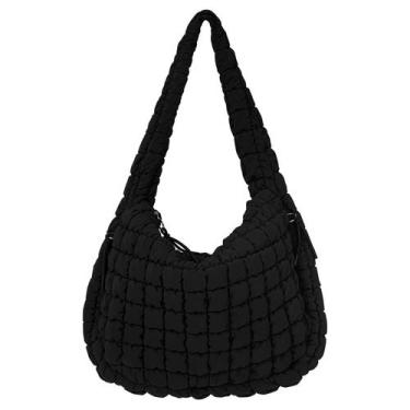 Imagem de Sacola acolchoada Juoxeepy Large Puffer Shoulder Nylon