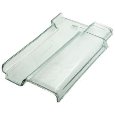 Imagem de Telha de Vidro Texturizado 40x21,5cm Romana - 1040001 - IBRAVIR