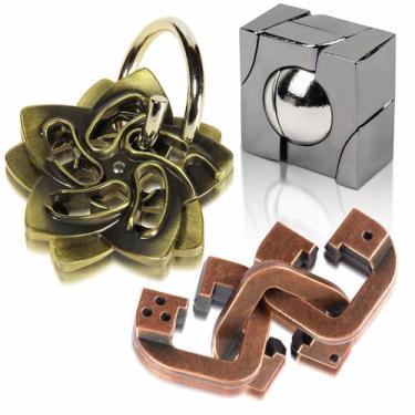 Imagem de Jogos de quebra-cabeça GVKES Fun Metal 3D Toys 12 anos ou mais
