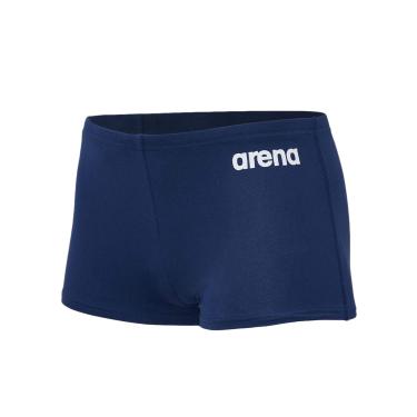 Imagem de arena Sunga Infantil Maxlife Solid Azul Marinho E Branco 6-7