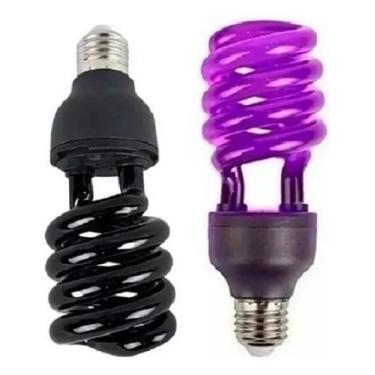 Imagem de Lâmpada Luz Negra Fluorescente Neon Discoteca Led 110v - KN