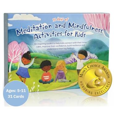 Imagem de Meditation Fairy Mindfulness Cards for Kids 31 Days of Meditation & Mindfulness Activities - Focus Tools to Help Manage Emotions, Confidence & Anxiety - Kids Affirmation Cards for Ages 4-12