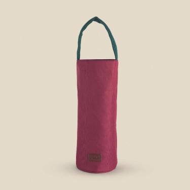 Imagem de Bolsa Térmica Para 1 Garrafa Bordô - Acasa