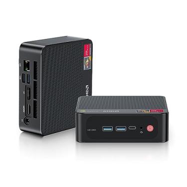 Imagem de Beelink Mini PC SER5 MAX, AMD Ryzen 7 6800H (8C/16T, até 4,7GHz), 32GB LPDDR5 500GB NVME SSD, SER5 Mini Computador Suporte 4K@144Hz, Triple Display, HDMI+DP, WiFi6, BT5.2, Tipo-C