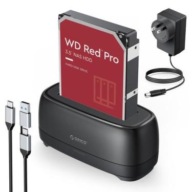 Imagem de Estação de ancoragem para disco rígido ORICO USB 3.2 Gen 1 para SATA U