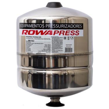 Imagem de Tanque de Expansão Rowa 18 Litros Vertical Aço Inox