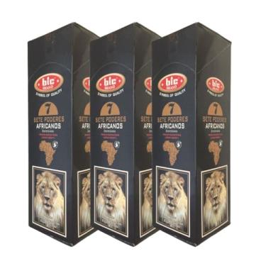 Imagem de Incenso Indiano Bic Sete 7 Poderes Africanos - Poder 75 Caixinhas