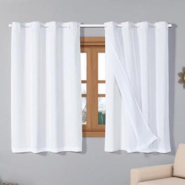 Imagem de Cortina Classic 4,000m x 2,50m para Sala Quarto Janela Varão Simples -