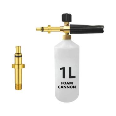 Imagem de Lança De Espuma De Neve Ajustável De 1L, Canhão De Lavagem De Carro, B