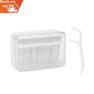 Imagem de Fio Dental com Haste Estojo 30 Unidades  Ideal para Uso Diário e Viage