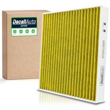 Imagem de Dacall Filtro de ar de cabine para Hyundai Elantr/Elantra N/Ioniq/Kona/Santa Cruz/Santa Fe/Sonata/Tucson; para Kia EV6/EV9/K4/K5/Niro/Niro EV/Sorento/Sportage; para Genesis GV60. Substitua 97133-N9100