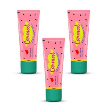 Imagem de Kit 3 und Gel Dental c fluor Carmed Melancia 70gr - Cimed