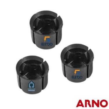 Imagem de Kit C/ 3 Arraste Borracha do Motor Liquidificador Arno Magiclean / Mag