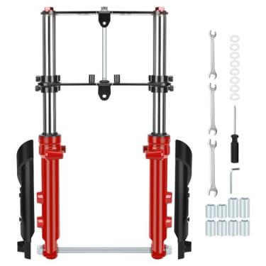 Imagem de CILOYU Kit de suspensão de garfos dianteiros de mini bicicleta compatível com Coleman CT100U Baja DB30 Monster Mega Moto MMB80 MMB105 80cc 105cc Motovox MBX10 MBX11 GMB100 TrailMaster Storm 200