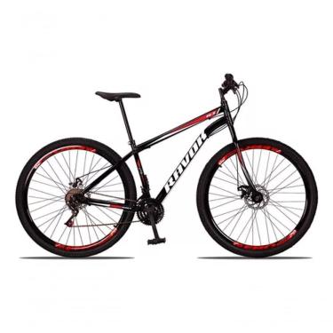 Imagem de Bicicleta Aro 29 Shimano Traseiro Aço 21 Velocidades Marchas Cor:vermelho