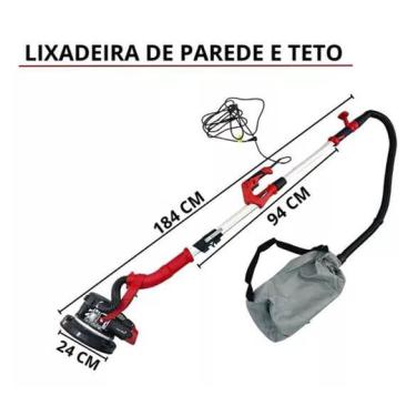 Imagem de Lixadeira de Parede e Teto 750W Importway