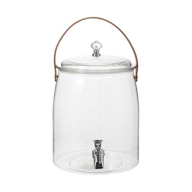 Imagem de YWJLQH Dispensador de bebidas para geladeira, jarra de água fria com equipada, balde de bebidas transparente e de grande capacidade, jarra de, 6l