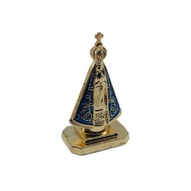 Imagem de Enfeite Nossa Senhora Aparecida Mesa Painel Carro 5 cm - FORNECEDOR 23