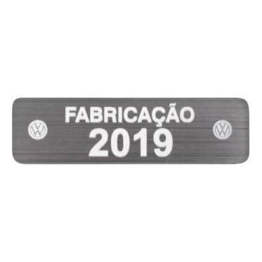 Imagem de Adesivo Etiqueta Ano Fabricação Compatível Volkswagen 2019 - SPTS