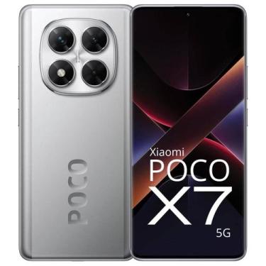 Imagem de Smartphone Xiaomi POCO X7 5G 512GB / 256GB NFC tela Amoled 120 Hz Câme
