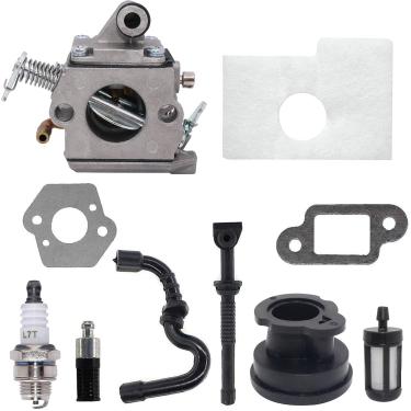 Imagem de Carburador de substituição MS170 para motosserra Stihl 017 018 MS170 MS180 com linha de óleo combustível de filtro de ar