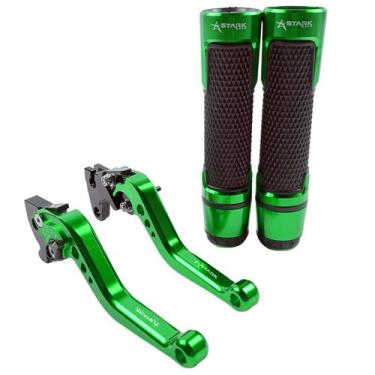 Imagem de Kit Manete Manopla Luva Moto Xt660r Xt 225 Dt 200 Tdm 225 - Stark Race