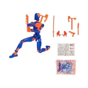 Imagem de 13 Robôs Multiarticulados De Mudança De Forma Impressos Em 3D Figura D