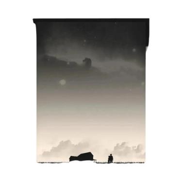 Imagem de Pôster De Tela De Arte De Filme Interestelar Decoração De Parede Cláss