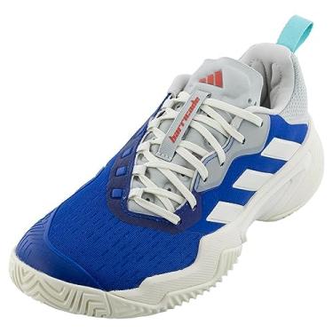 Imagem de adidas Tênis feminino Barricade, Team Royal Blue/Off White/Bright Red, 7