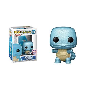 Imagem de Funko POP! Games: Pokemon Squirtle Diamond Collection 2021 FunKon Exclusive 504 Shared Summer