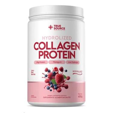 Imagem de Collagen Protein Hydrolized Red Berries True Source, Red Berries