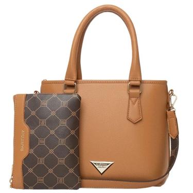 Imagem de Bolsa Rafitthy 16108A Feminino Caramelo estilo e beleza