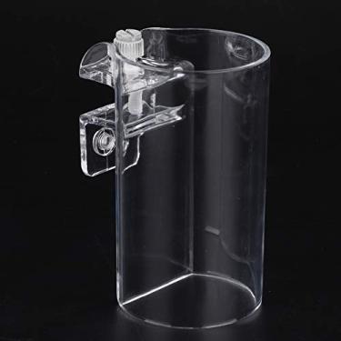 Imagem de YOUTHINK Anel de Alimentação de Aquário, Anel de Alimentação de Alimentos Flutuantes, Estação de Peixe Acrílico Transparente Com Faixa Elástica, para Alimentar Alimentos Flutuantes