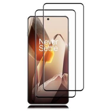 Imagem de MiKoyi Pacote com 2 protetores de tela de privacidade para OnePlus 13, película de vidro temperado cobertura total 3D antiarranhões, anti-espião, dureza 9H, sem bolhas para OnePlus 13 protetor de tela