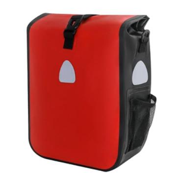 Imagem de kowaku Mochila de selim para bicicleta, bolsa traseira com suporte para garrafa, alforje de carga, 1pcs