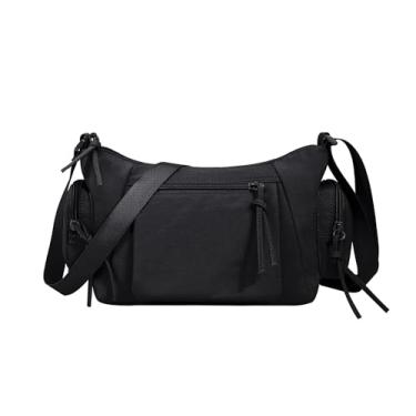 Imagem de DOURR Bolsas transversais pequenas para mulheres, bolsas transversais leves para o dia a dia, bolsas de ombro fofas e práticas para sair, Preto, Small, Pequena luz