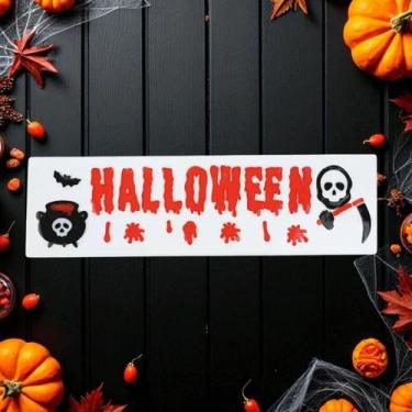 Imagem de Adesivo De Gel Decorativo De Halloween - Morte - 1 unidade - Cromus - 