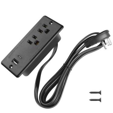 Imagem de Faixa de alimentação embutida HHSOET 20W com cabo de alimentação USB C