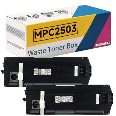 Imagem de Caixa De Recipiente De Toner Descartável MPC2503 D2426400 D1496400 Compatível Com Impressoras Para Ricoh MP C2003 C2503 C3003 C3503 C5503 C6004, Alto Rendimento 100.000 Páginas 2Packs