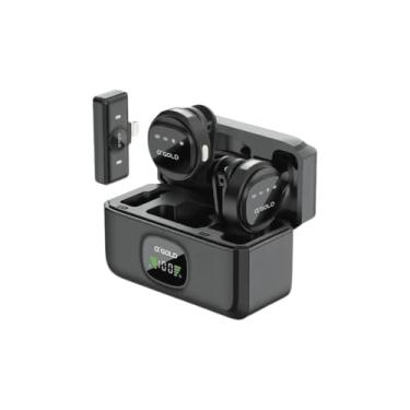 Imagem de Microfone Lapela Duplo MCF-28 & MCF-29 Entrada iPhone 15/16 Android | Kit Duplo Case de Carregamento | IA Antirruído, TikTok, Podcast, Gravações, Vídeo Aulas, Reuniões Online (MCF-28 Lightning)