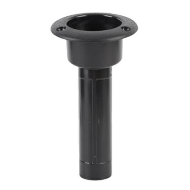 Imagem de aqxreight 2 Em 1 Barco Pesca Rod Cup Holder Estrutura Forte 0 15 30 Graus Ajustável 224mm ABS Rodada Top Cup Holder para Yacht Ship (15 graus)